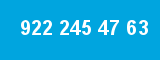 922 245 47 63 922 245 47 63